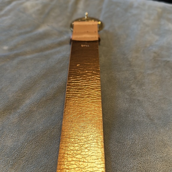 Michael Kors Gold and Brown Belt - Picture 5 of 8